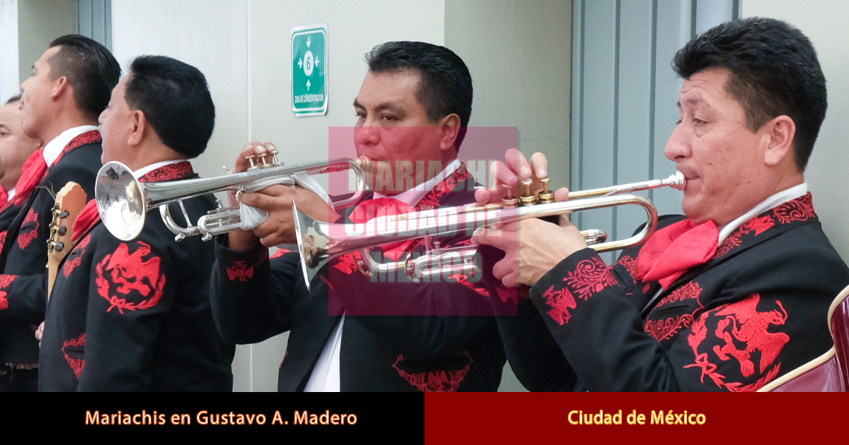 Mariachis en Gustavo A. Madero