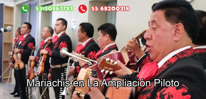 Mariachis en La Ampliacion Piloto