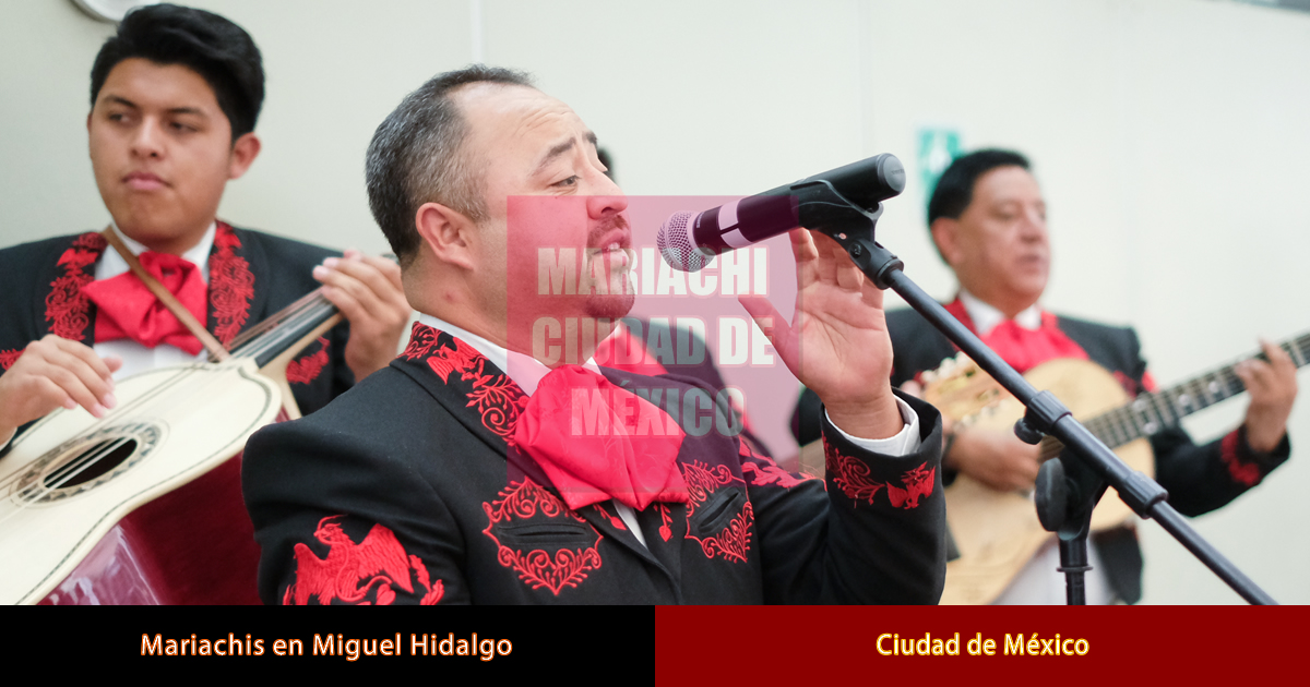 Mariachis en Miguel Hidalgo